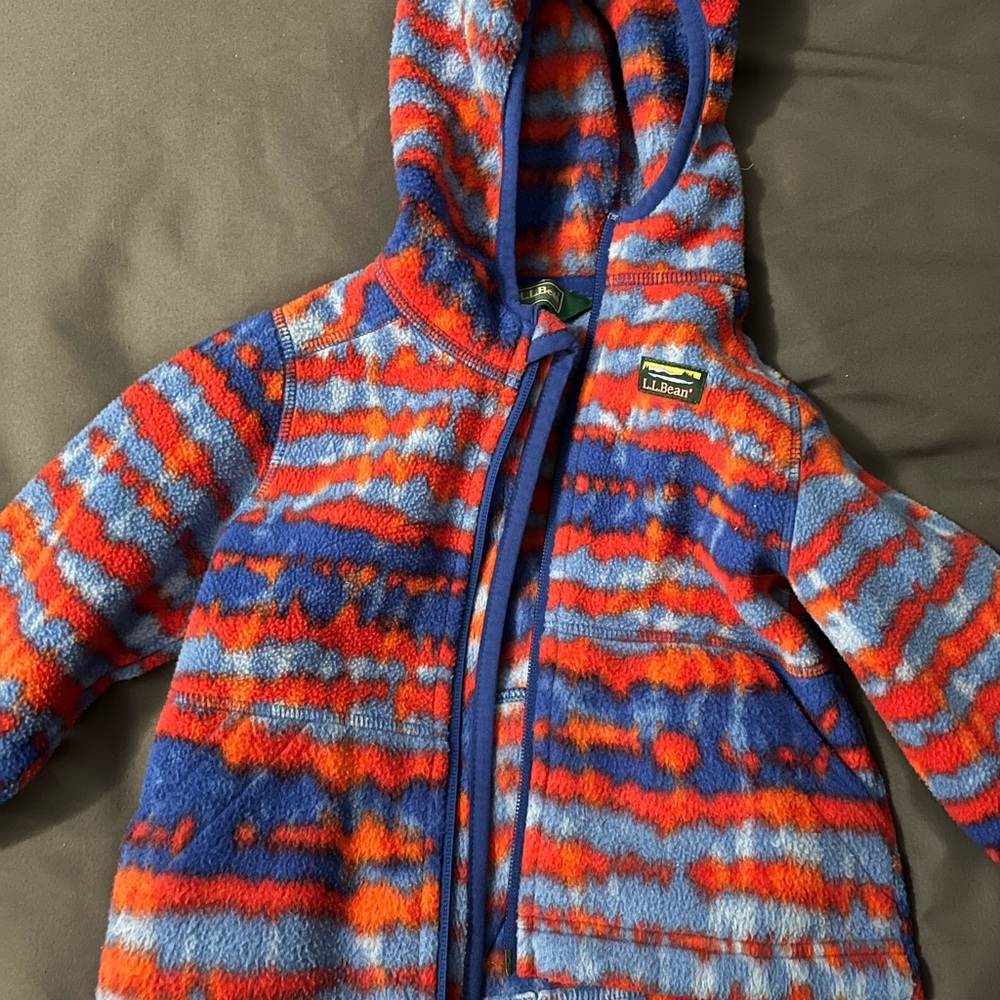 L L Bean toddler fleece jacket